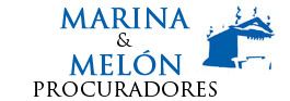 MARINA & MELÓN Procuradores logo